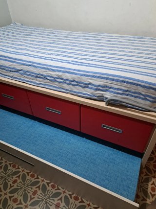 Dormitorio juvenil completo