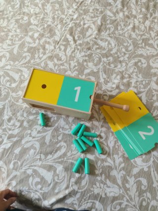 Juego encajable números y conteo