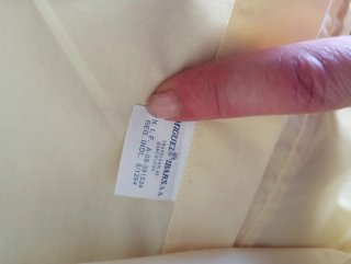 Camisa vintage Miguel Ibars amarilla Talla V