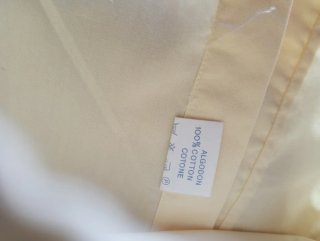 Camisa vintage Miguel Ibars amarilla Talla V