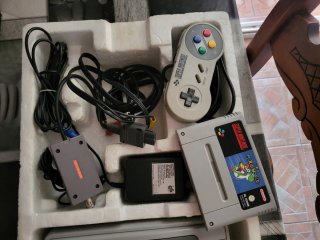 Snes + 12  Juegos