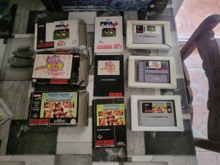 Snes + 12  Juegos