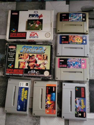 Snes + 17  Juegos