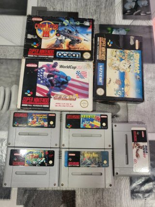 Snes + 17  Juegos