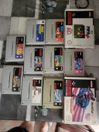 Snes + 12  Juegos