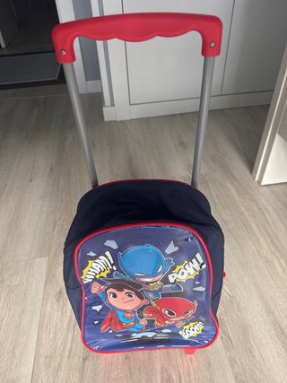 Mochila infantil con ruedas DC Comics