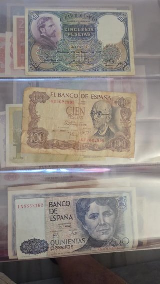 Lote Billetes Españoles Banco de España