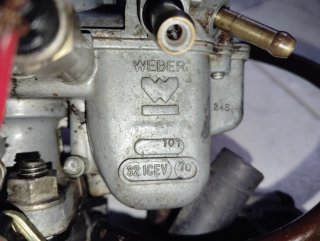 Carburador Electrónico Seat Marbella 56.000 km