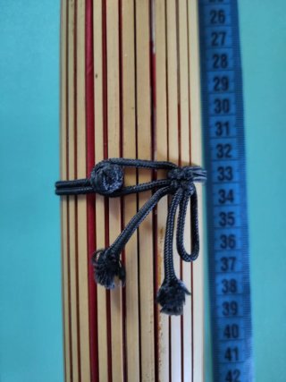 Ombrello cinese seta, legno e bambù