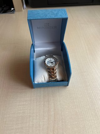 Reloj Marea Primera Comunión Plata y Azul