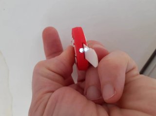Portachiavi Camparisoda + mini torcia LED