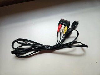 Cable AV Sony PlayStation RCA + SCART