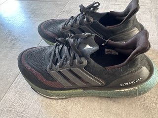 Adidas Ultraboost Talla 40 Negro/Verde
