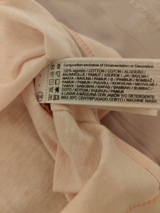 Pijama Snoopy Algodón Peanuts Rosa