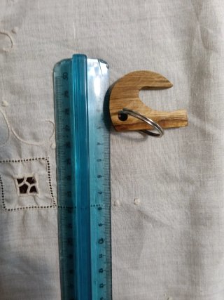 Portachiavi in legno di faggio