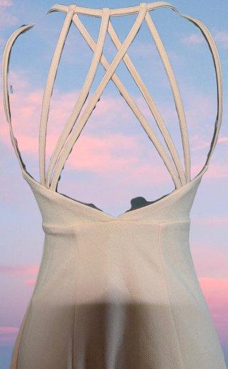 Vestito Tally Weijl rosa cipria taglia S nuovo