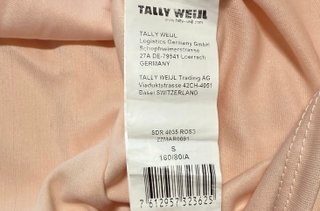 Vestito Tally Weijl rosa cipria taglia S nuovo