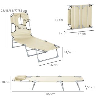 Tumbona plegable