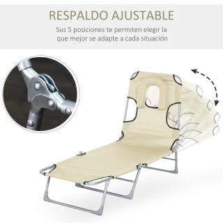 Tumbona plegable
