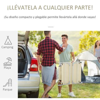 Tumbona plegable