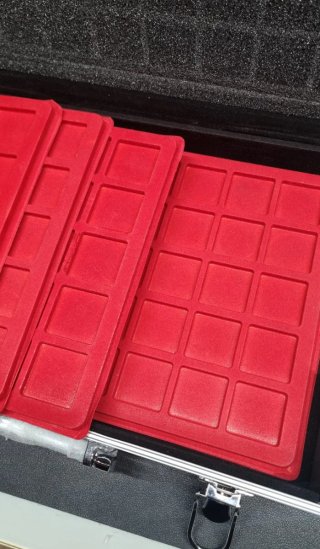 Maletín para monedas 2 euros