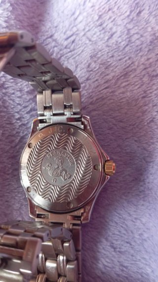 Reloj Omega Seamaster Dorado y Plateado