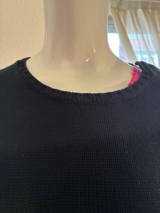 Jersey negro hombre talla M ZARA