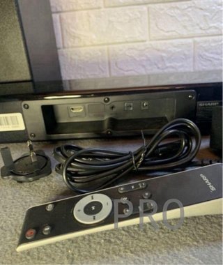 Soundbar 2.1 Slim con Subwoofer inalámbrico SHARP