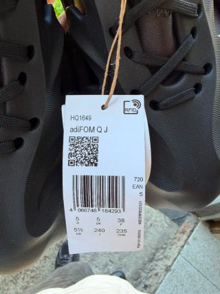 Adidas AdiFom Scarpe Uomo Nere