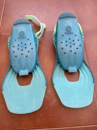 Aletas de natación SUBEA talla 32-35