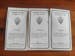 Lote cromos La Liga 73/74 Varios equipos