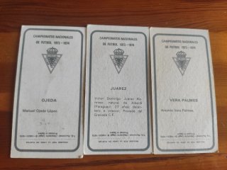 Lote cromos La Liga 73/74 Varios equipos