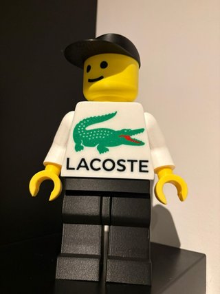 Brick Lego 20cm Lacoste