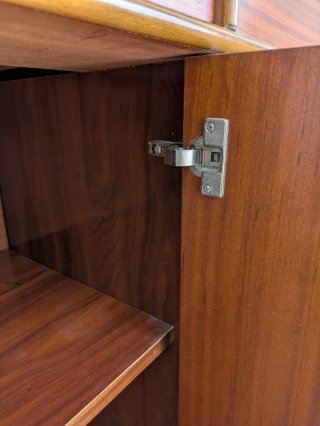 Aparador Mid-Century de madera