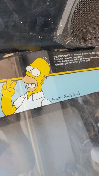Máquina Recreativa Simpsons Jamma Ingevideo
