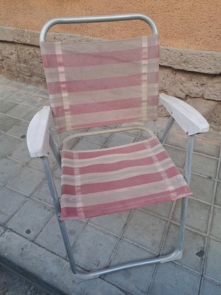 Silla de playa plegable