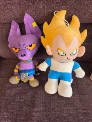 Muñecos de Dragon Ball (Goku y lorbir)