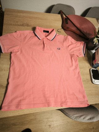 Polo Fred Perry Rosa