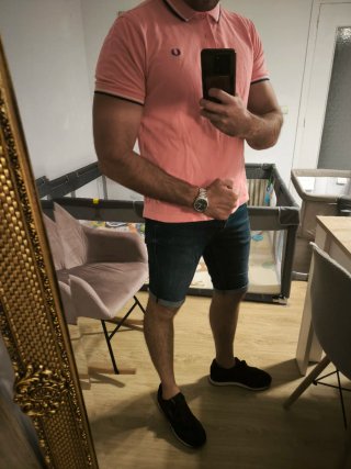 Polo Fred Perry Rosa