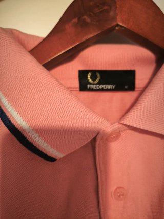 Polo Fred Perry Rosa