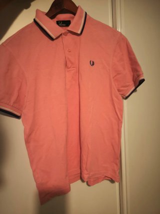 Polo Fred Perry Rosa
