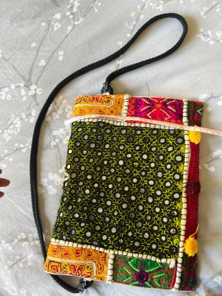 Bolso Boho Clutch y Bandolera Multicolor
