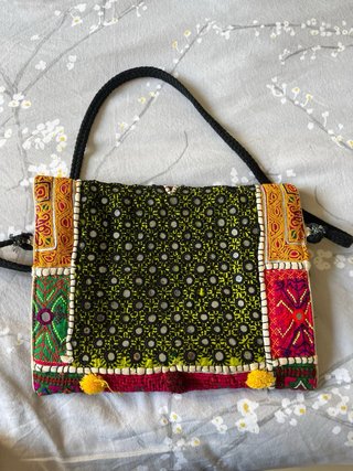 Bolso Boho Clutch y Bandolera Multicolor