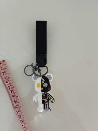 Llavero / Charm Oso Robot Multicolor