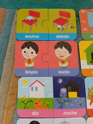 Juego Los Opuestos Diset 24 conceptos