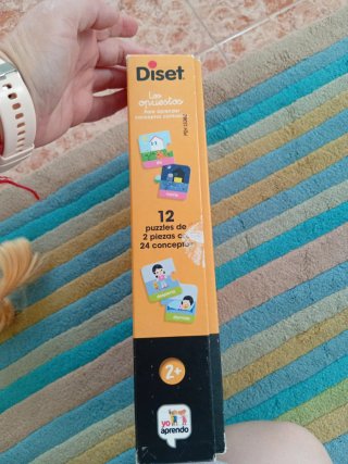 Juego Los Opuestos Diset 24 conceptos