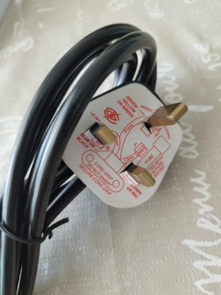 Cable de alimentación inglés