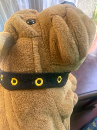 Peluche cane marrone