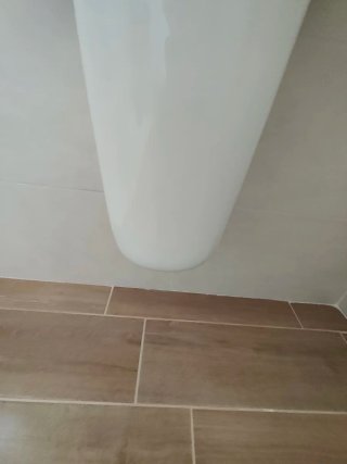 Lavabo Suspendido + grifería Obra nueva