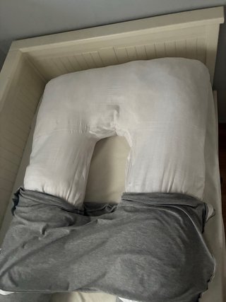 Almohada Embarazo Gris U